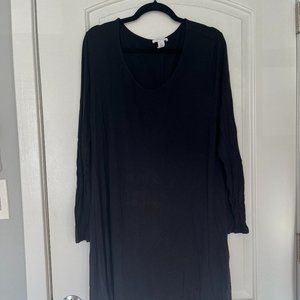 Daily Ritual Black Longsleeve Dress XL